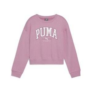 Młodzieżowa bluza PUMA SQUAD PUMA Mauved Out Pink. Czerwona bluzy Puma, m, bez wzorów, bez kaptura. Za 121,99 zł.