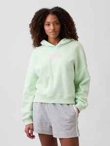 GAP Bluza w kolorze zielonym rozmiar: S. Zielone bluzy GAP, s, bez wzorów, z materiału, z kapturem. Za 105,14 zł.