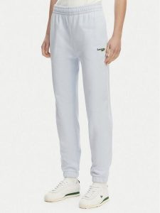 Lacoste Spodnie dresowe XF7604 Niebieski jasny Regular Fit. Niebieskie spodnie dresowe Lacoste, bez wzorów, z bawełny. Za 459,99 zł.
