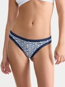 Sloggi Komplet 3 par stringów Go Crush 10219704 Niebieski. Niebieskie komplety bielizny Sloggi, bez wzorów, z bawełny. Za 59,99 zł.