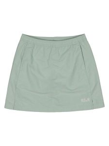 Jack Wolfskin Spódnico-spodenki funkcyjne "Sun" w kolorze miętowym rozmiar: 176. Zielone spódnice Jack Wolfskin, na co dzień, bez wzorów, z materiału, sportowe. Za 127,05 zł.