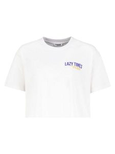 Sublevel Koszulka w kolorze białym rozmiar: M. Białe bluzki Sublevel, m, bez wzorów, bez kołnierzyka, bez ramiączek. Za 43,99 zł.