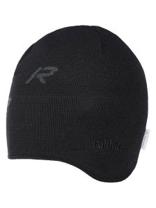 Rukka Czapka w kolorze czarnym rozmiar: M. Czarne czapki Rukka, bez wzorów, z wełny. Za 126,15 zł.