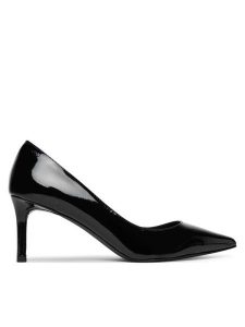 BOSS Szpilki Gracey 50552759 Czarny. Czarne szpilki Boss, bez wzorów, z lakierowanej skóry, bez obcasa. Za 699,99 zł.