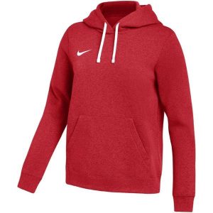 Bluza damska Nike Park 26 Fleece Hoodie. Czerwone bluzy Nike, bez wzorów, z bawełny, bez kaptura. Za 186,99 zł.