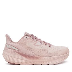 Buty do biegania Altra. Czerwone buty sportowe Altra, bez wzorów, bez zapięcia, do biegania. Za 419,99 zł.