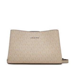 Torebka MICHAEL Michael Kors. Brązowe listonoszki MICHAEL Michael Kors, bez wzorów, bez dodatków. Za 509,99 zł.