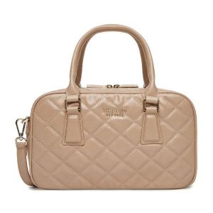 Torebka Nine West. Brązowe torebki klasyczne Nine West, bez wzorów, bez dodatków. Za 199,99 zł.
