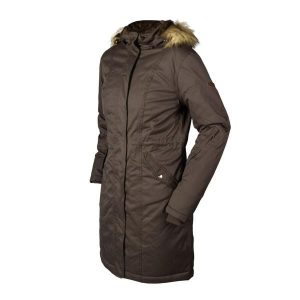 Parka outdoorowa HORKA Typhoon. Brązowe kurtki HORKA, bez wzorów, bez kaptura. Za 571,50 zł.