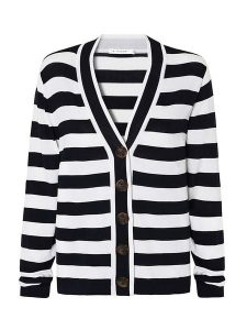 TATUUM Kardigan w kolorze czarno-białym rozmiar: S. Białe kardigany Tatuum. Za 209,33 zł.