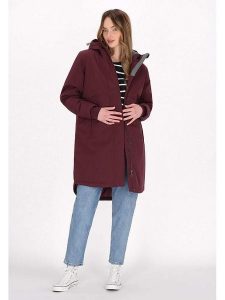 Schmuddelwedda Parka w kolorze bordowym rozmiar: XS. Czerwone płaszcze Schmuddelwedda, xs, bez wzorów, bez kaptura. Za 459,04 zł.