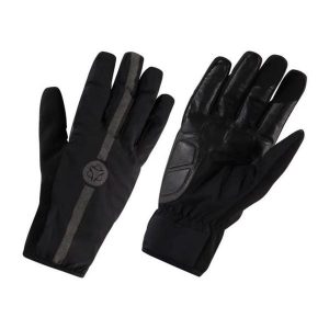 Winter Rain Gloves Commuter. Czarne rękawiczki AGU, bez wzorów, z materiału. Za 378,50 zł.