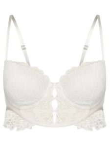 Hunkemöller Biustonosz z fiszbiną 302382 Écru. Biustonosze Hunkemöller, bez wzorów, z syntetyku. Za 109,99 zł.