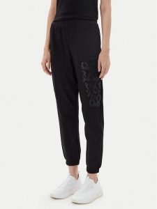 EA7 Emporio Armani Spodnie dresowe 7W000480 AF13135 UC001 Czarny Regular Fit. Czarne spodnie dresowe EA7 Emporio Armani, xs, bez wzorów, z bawełny. Za 289,99 zł.