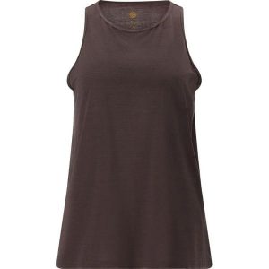 Damski tank top Athlecia Mota. Brązowe topy Athlecia, bez wzorów, sportowe, bez kołnierzyka, bez ramiączek. Za 122,50 zł.