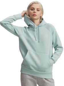 Under Armour Bluza "Rival" w kolorze turkusowym rozmiar: XXL. Niebieskie bluzy Under Armour, xxl, bez wzorów, z kapturem. Za 138,45 zł.
