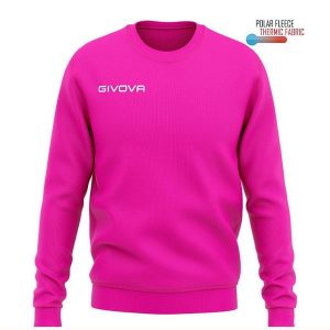 Bluza Givova Polarfleece One, rozmiar M. Czerwone bluzy Givova, m, bez wzorów, z poliesteru, bez kaptura. Za 166,99 zł.