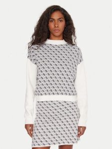 Guess Golf W5BR23 Z3JD2 Écru Relaxed Fit. Golfy Guess, z aplikacjami, z syntetyku. Za 299,99 zł.