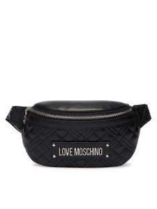 LOVE MOSCHINO Nerka JC4003PP1OLA000B Czarny. Czarne nerki i saszetki LOVE MOSCHINO, bez wzorów, ze skóry, bez dodatków. Za 679,99 zł.