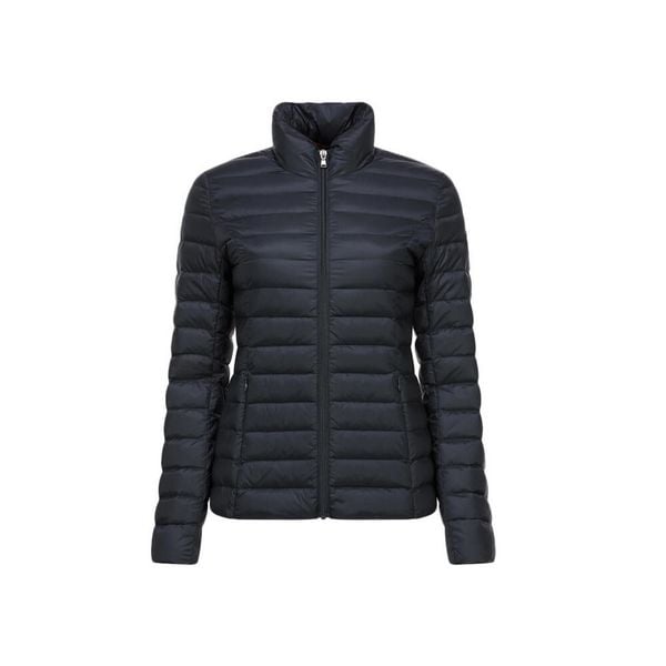Kurtka JOTT CHA NOOS Niebieski. Czarne kurtki Jott, bez wzorów, z puchu, bez kaptura. Za 383,99 zł.