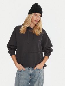 Quiksilver Bluza Esential Hoodie EQWFT03191 Szary Oversize. Szare bluzy Quiksilver, xl, bez wzorów, z bawełny, bez kaptura. Za 269,99 zł.