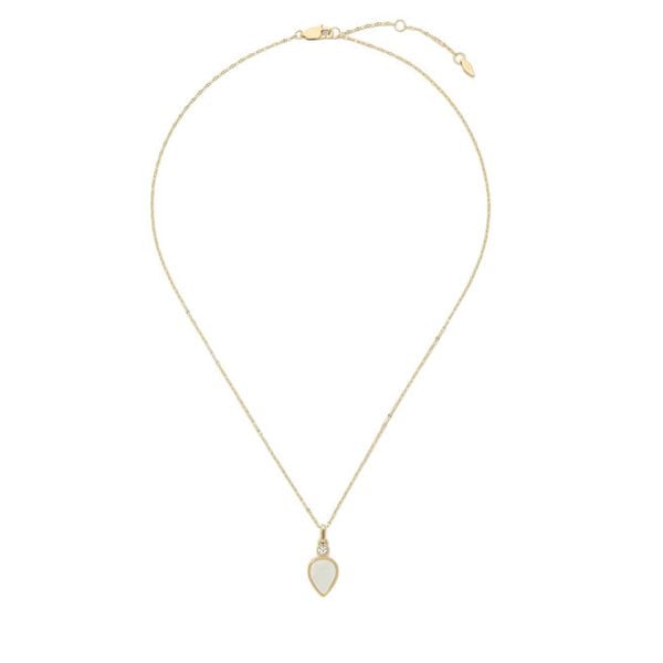 Naszyjnik Fossil. Żółte naszyjniki Fossil, złote. Za 189,99 zł.