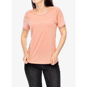 Koszulka damska Black Diamond Lightwire SS Tech Tee. Czerwone koszulki sportowe Black Diamond, bez wzorów, bez ramiączek. Za 154,99 zł.