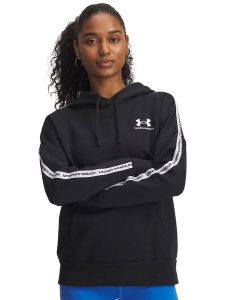 Under Armour Bluza polarowa w kolorze czarnym rozmiar: S. Czarne bluzy Under Armour, s, bez wzorów, z polaru, bez kaptura. Za 169,67 zł.
