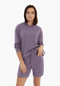 M-LULI. Niebieskie szorty Volcano, bez wzorów, z dresówki. Za 119,99 zł.