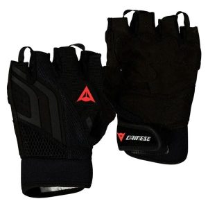 Rękawiczki rowerowe dla dorosłych Dainese NET. Czarne rękawiczki Dainese, bez wzorów, z nylonu. Za 292,00 zł.