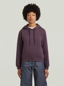 G-Star Bluza w kolorze fioletowym rozmiar: XL. Różowe bluzy G-Star, xl, bez wzorów, z kapturem. Za 272,31 zł.