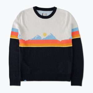 Sweter damski KAVU Hillrose. Czarne swetry klasyczne KAVU, bez kołnierzyka. Za 289,99 zł.