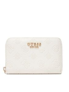 Guess Portfel Phoebe Slg SWPD96 65140 Biały. Białe portfele Guess, z aplikacjami, ze skóry. Za 229,99 zł.