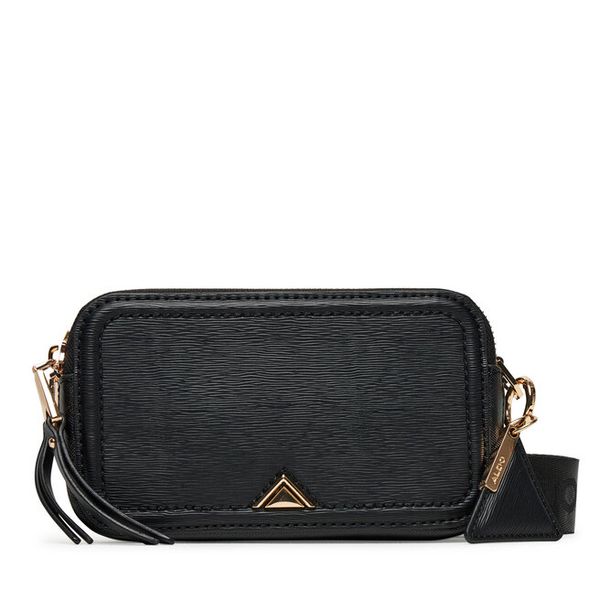 Torebka Aldo. Czarne listonoszki ALDO, bez wzorów, bez dodatków. Za 149,99 zł.