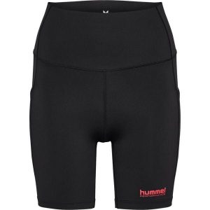 Szorty damskie Hummel Hiit Intensity. Czarne spodenki sportowe Hummel, bez wzorów, na fitness i siłownię. Za 251,00 zł.