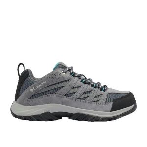 Buty trekkingowe Columbia Crestwood Low wodoodporne szare. Czarne buty trekkingowe Columbia, ze skóry, bez zapięcia. Za 319,99 zł.