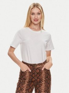 ONLY T-Shirt 15270390 Biały Regular Fit. Białe t-shirty ONLY, xl, bez wzorów, z bawełny, bez kołnierzyka, bez ramiączek. Za 49,99 zł.