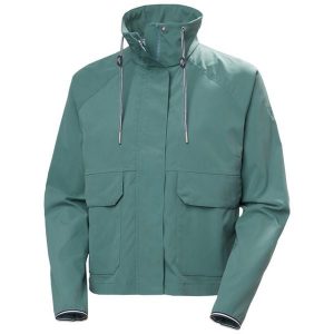 Kurtka damska Helly Hansen Positano Light. Zielone kurtki Helly Hansen, bez wzorów, bez kaptura. Za 591,00 zł.