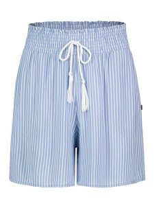 Eight2Nine Szorty w kolorze niebiesko-białym rozmiar: S. Niebieskie szorty Eight2Nine, bez wzorów, z wiskozy, klasyczne. Za 32,98 zł.