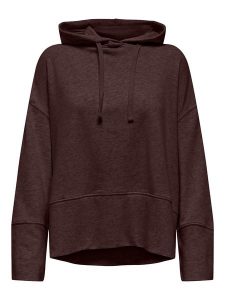 JDY Bluza "Mesa" w kolorze brązowym rozmiar: XS. Brązowe bluzy JDY, xs, bez wzorów, z kapturem. Za 139,95 zł.