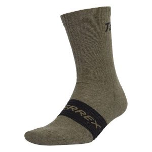 Skarpety Terrex Multi 3 Pack. Brązowe skarpetki ADIDAS, bez wzorów, z bawełny. Za 89,95 zł.