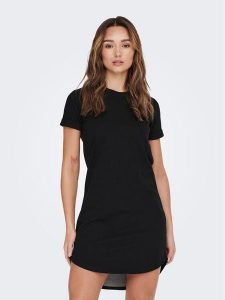 JDY Sukienka codzienna Ivy 15174793 Czarny Regular Fit. Czarne kombinezony JDY, na co dzień, xs, bez wzorów, z syntetyku, bez kołnierzyka, bez ramiączek, proste. Za 89,99 zł.
