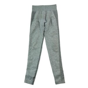Second life - Legginsy damskie Gymshark do jogi i fitnessu - Stan bardzo dobry. Szare legginsy Gymshark, bez wzorów, z materiału. Za 106,46 zł.