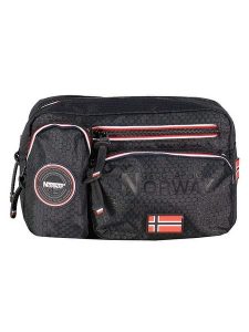 Geographical Norway Saszetka "Salem" w kolorze czarnym - 23 x 15 x 13 cm rozmiar: onesize. Czarne nerki i saszetki Geographical Norway, bez wzorów, z materiału. Za 106,38 zł.
