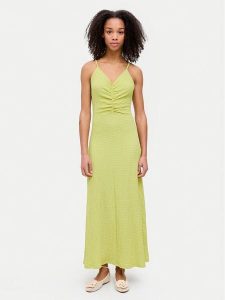 JJXX Sukienka letnia Moon 12272118 Zielony Regular Fit. Zielone kombinezony JJXX, na lato, xs, bez wzorów, z syntetyku, bez kołnierzyka, bez ramiączek. Za 119,99 zł.