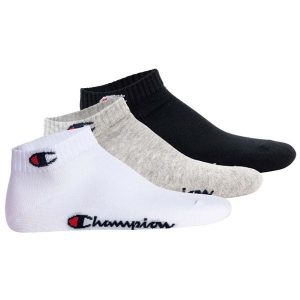 Skarpety Champion 3pk Quarter Socks. Szare skarpetki Champion, bez wzorów. Za 29,00 zł.