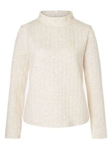 More & More Bluzka w kolorze kremowym rozmiar: 40. Brązowe bluzki More & More, bez wzorów, bez kołnierzyka, bez ramiączek. Za 104,64 zł.