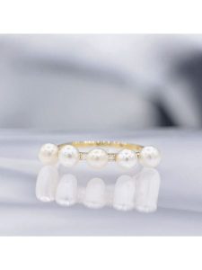 CARATELLI Złoty pierścionek z diamentami rozmiar: 54. Żółte pierścionki CARATELLI, z diamentem, złote. Za 1 035,99 zł.