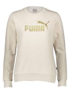 Puma Bluza "Essentials+" w kolorze beżowym rozmiar: L. Brązowe bluzy Puma, l, bez wzorów, bez kaptura. Za 127,35 zł.