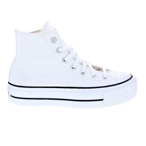 Buty na deskorolkę damskie Converse Chuck Taylor All Star Lift. Białe trampki Converse, bez wzorów, bez zapięcia. Za 349,00 zł.
